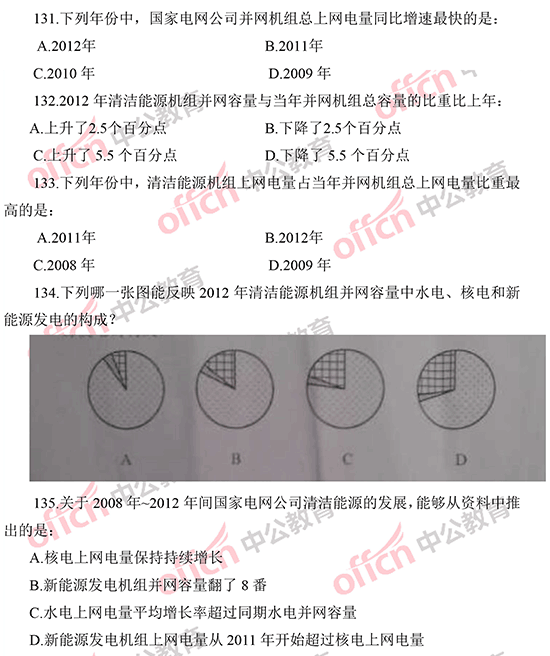 2014年國(guó)家公務(wù)員考試資料分析 